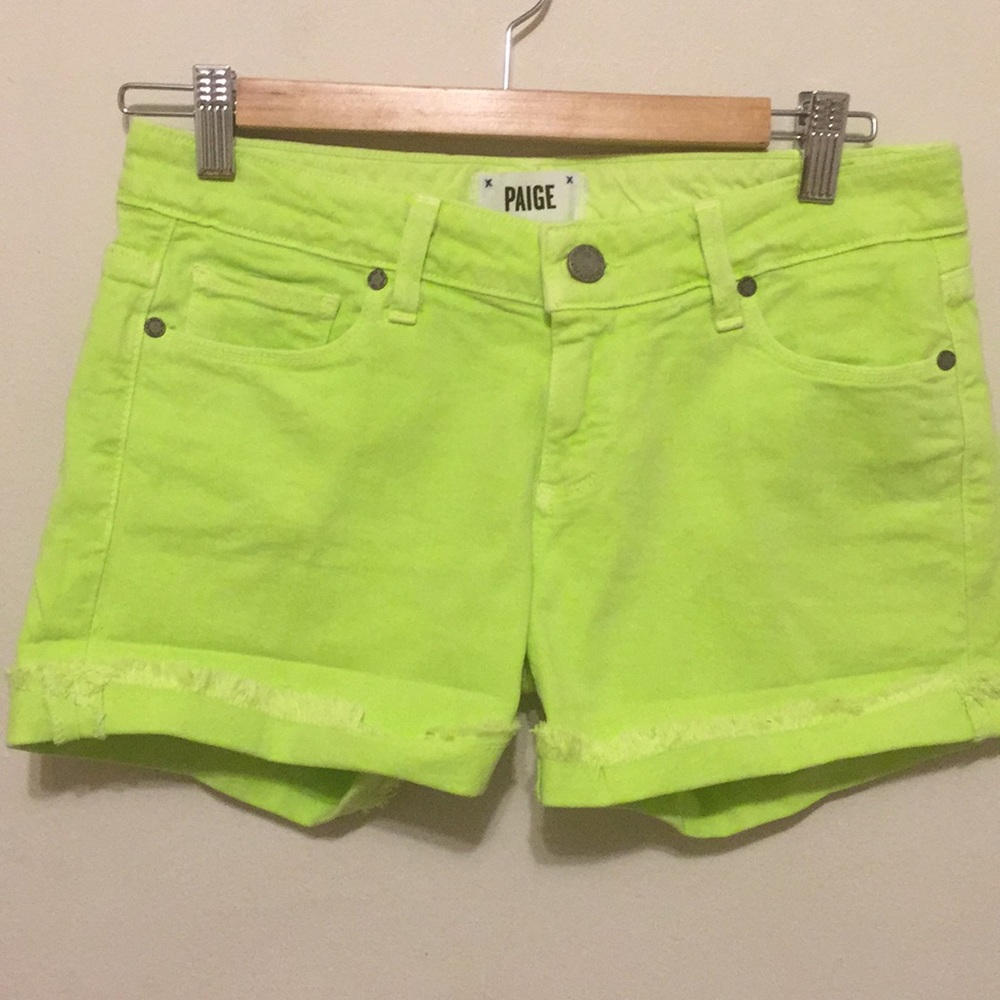 Paige Jimmy Jimmy Jeans Shorts Size 25